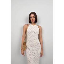 Women's Backless Knitted Dress