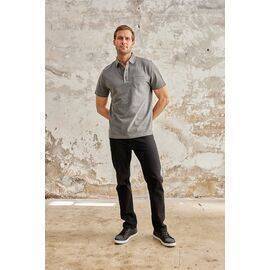 Polo Neck Short Sleeve T-Shirt with Pocket