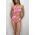 Women's One Shoulder Patterned Swimsuit