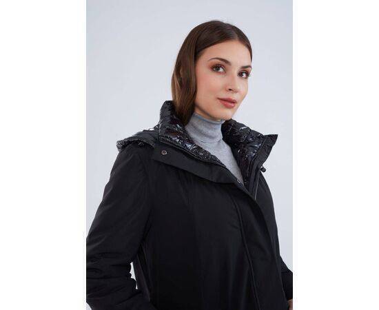 Women's Shiny Large Size Quilted Coat (Mont)