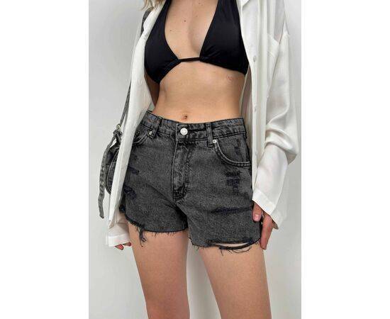 Women's Laser Denim Shorts