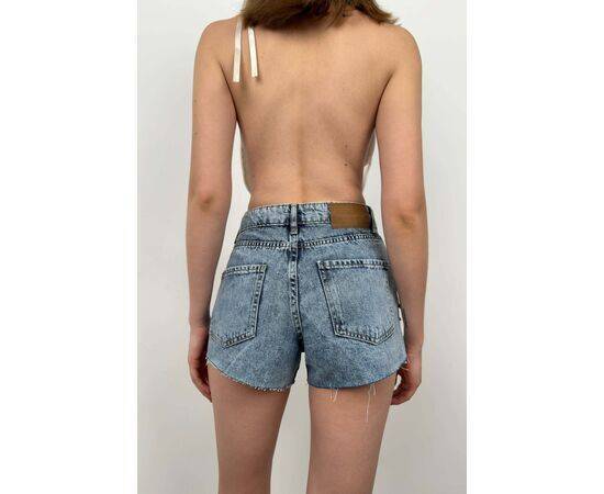 Women's Laser Denim Shorts