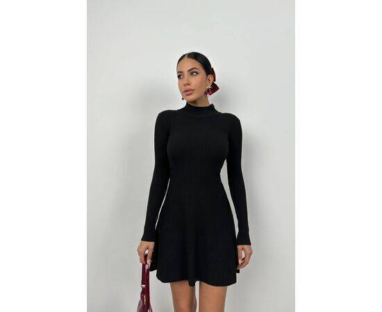 Women's Long Sleeve A-Line Dress