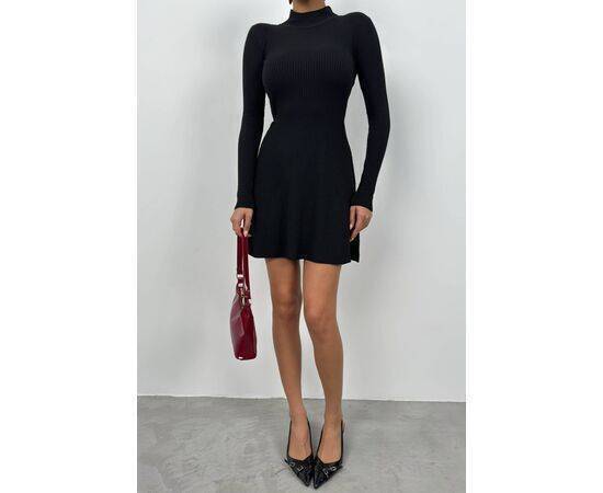 Women's Long Sleeve A-Line Dress