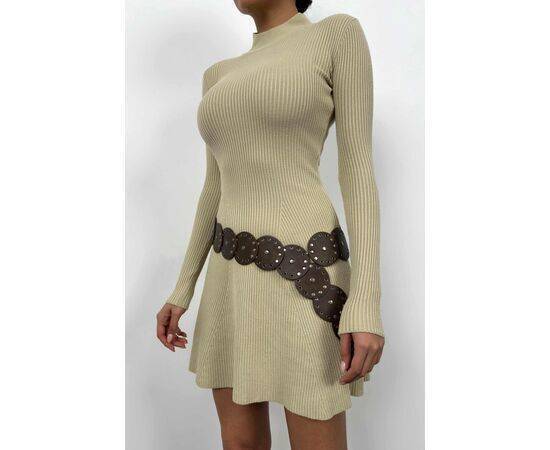 Women's Long Sleeve A-Line Dress