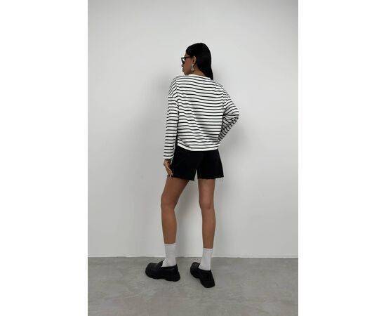 Women's Striped Oversize Blouse