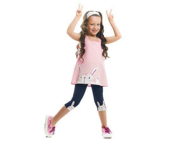 Girl's Tunic&Leggings Set