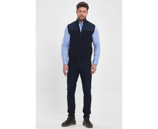 High Collar Vest with Zipper