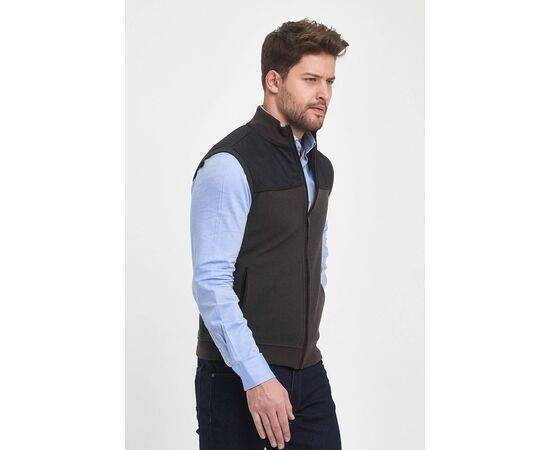 High Collar Vest with Zipper