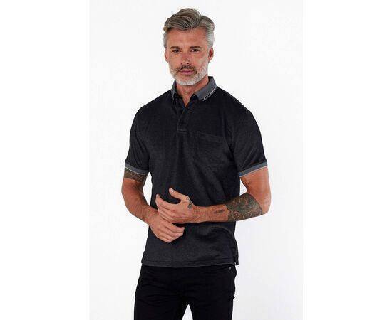 Polo Collar Short Sleeve T-Shirt with Pockets