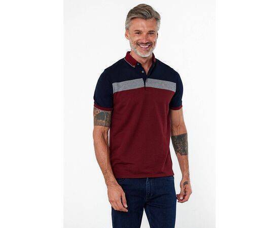 Polo Neck Short Sleeve T-Shirt with No Pockets