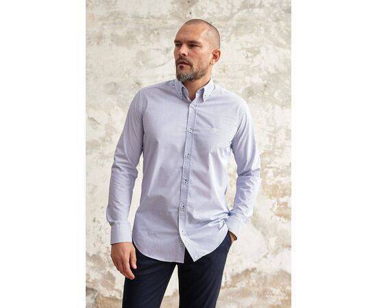 Classic Fit Long Sleeve Buttoned Collar Shirt