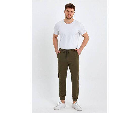 Jogger Trousers with Elastic Legs & Side Pocket