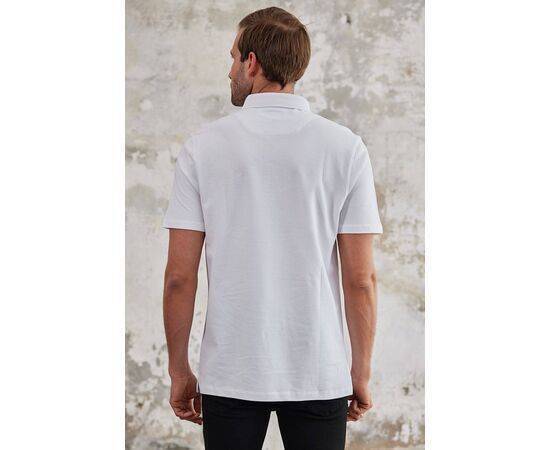 Polo Neck Short Sleeve T-Shirt with Pocket