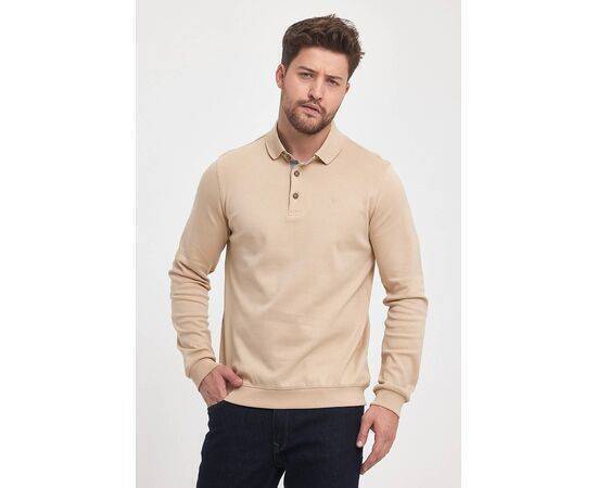 Polo Neck Sweatshirt