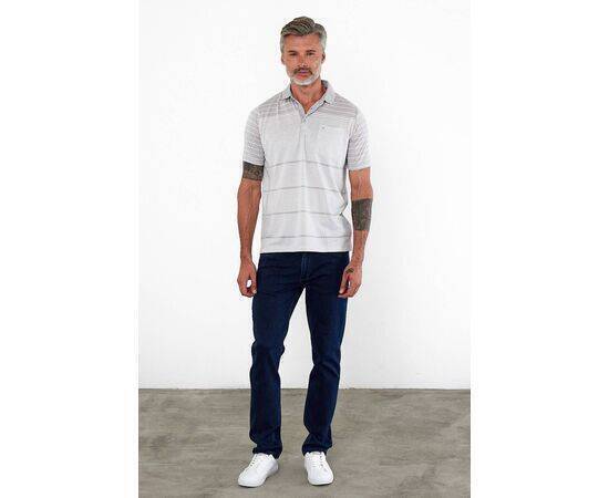 Polo Collar Short Sleeve T-Shirt with Pockets