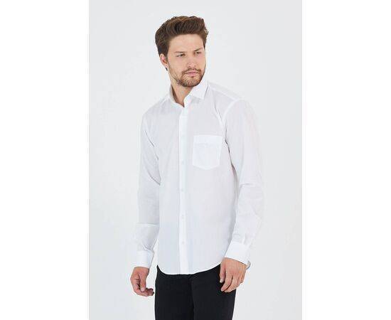 Classic Shirt with Long Sleeve & Pocket