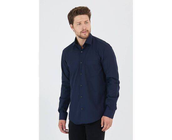 Classic Shirt with Long Sleeve & Pocket