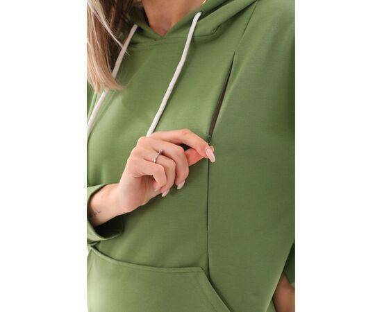 Maternity Breastfeeding Detailed Zippered Oversized Flexible Adjustable Abdominal Band Çağla Tracksuit Set