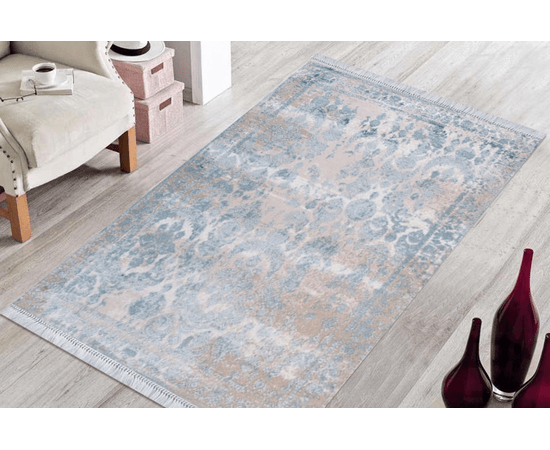 MEVLANA BAZAAR 6 METER WOOL-SILK BLEND CARPET