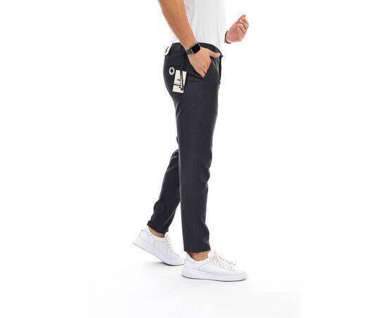 Straight Cut Flexible Lycra Ankle Length Fabric Trousers