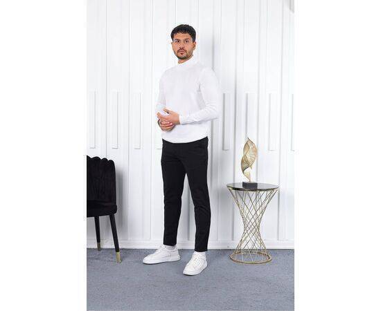 Seasonal Slim Fit Lycra Fabric Trousers