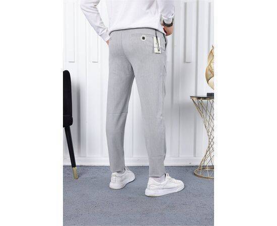 Seasonal Slim Fit Lycra Fabric Trousers