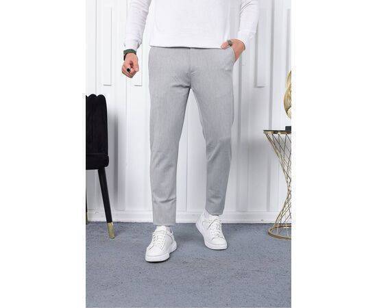 Seasonal Slim Fit Lycra Fabric Trousers