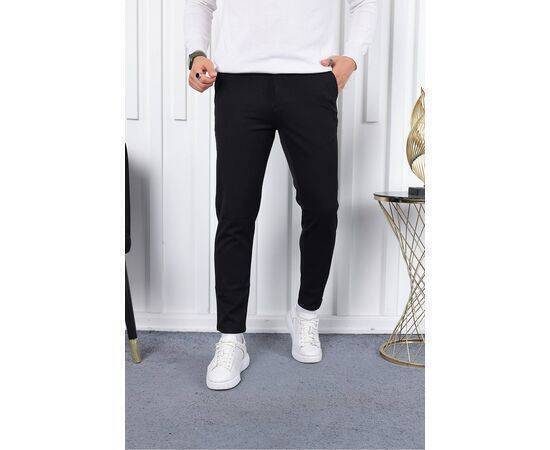 Seasonal Slim Fit Lycra Fabric Trousers