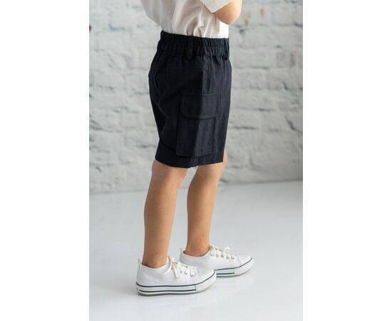 Woven Shorts with Cargo Pockets for Boys