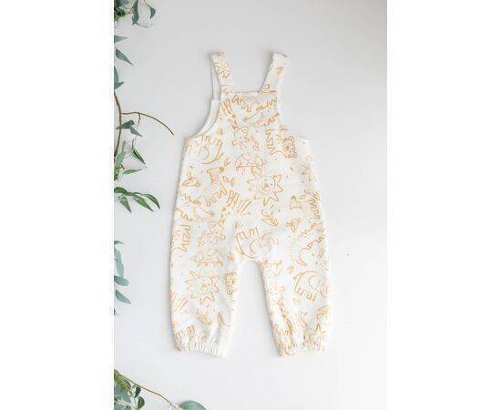 Animal Patterned Salopet for Baby Boys