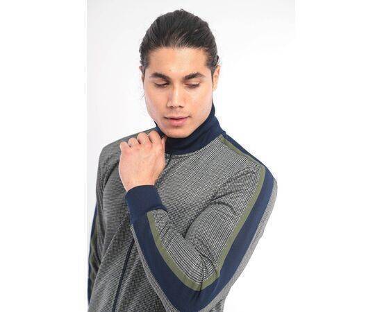 Men's Stand-Up Collar Tracksuit Set