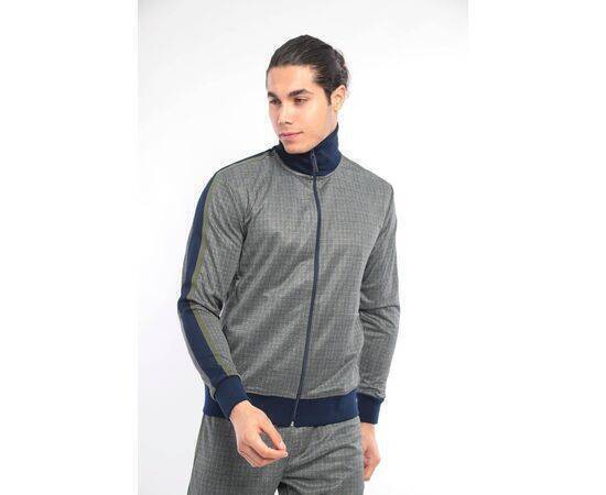 Men's Stand-Up Collar Tracksuit Set