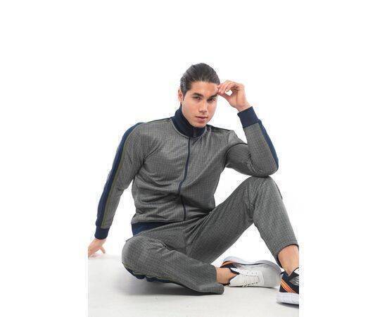 Men's Stand-Up Collar Tracksuit Set