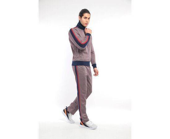 Men's Stand-Up Collar Tracksuit Set