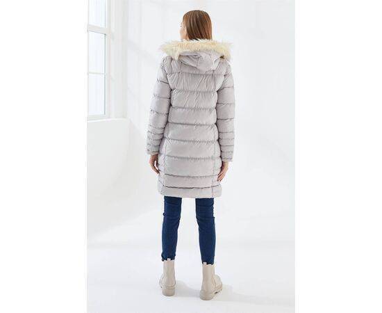 Hooded Zipper Coat with Pockets