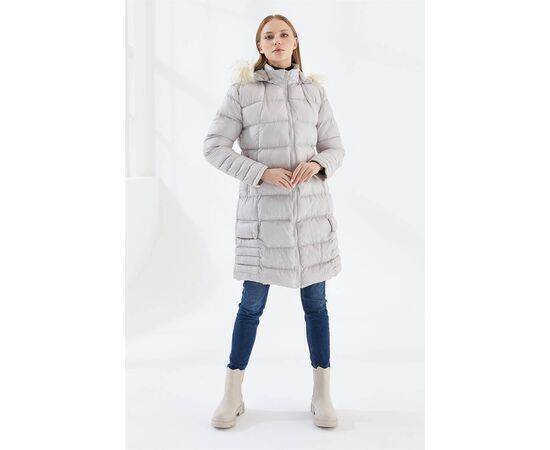 Hooded Zipper Coat with Pockets