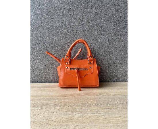 Shoulder and Handbag with Front Zipper